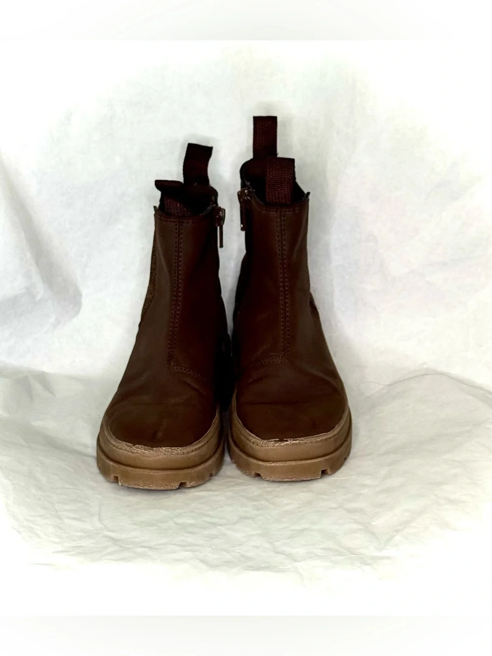 H&M Micro Suede Leather Ankle Boots